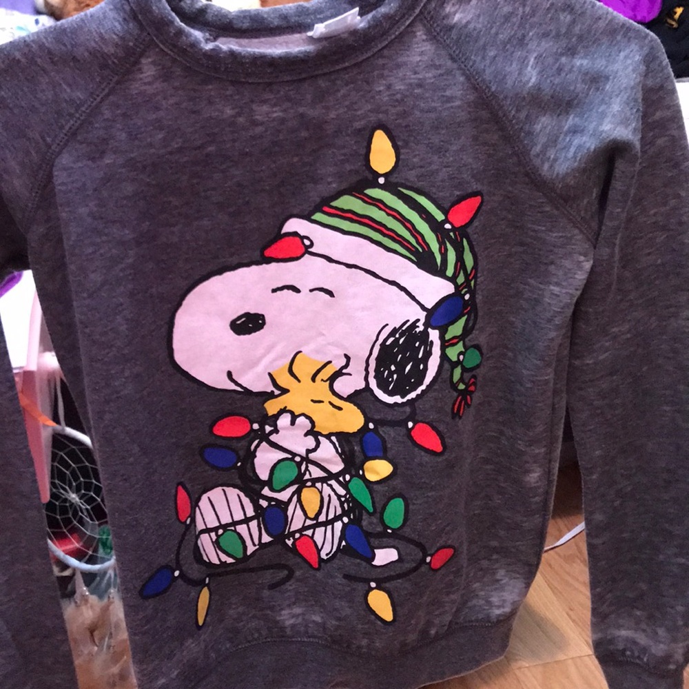 peanuts sweater